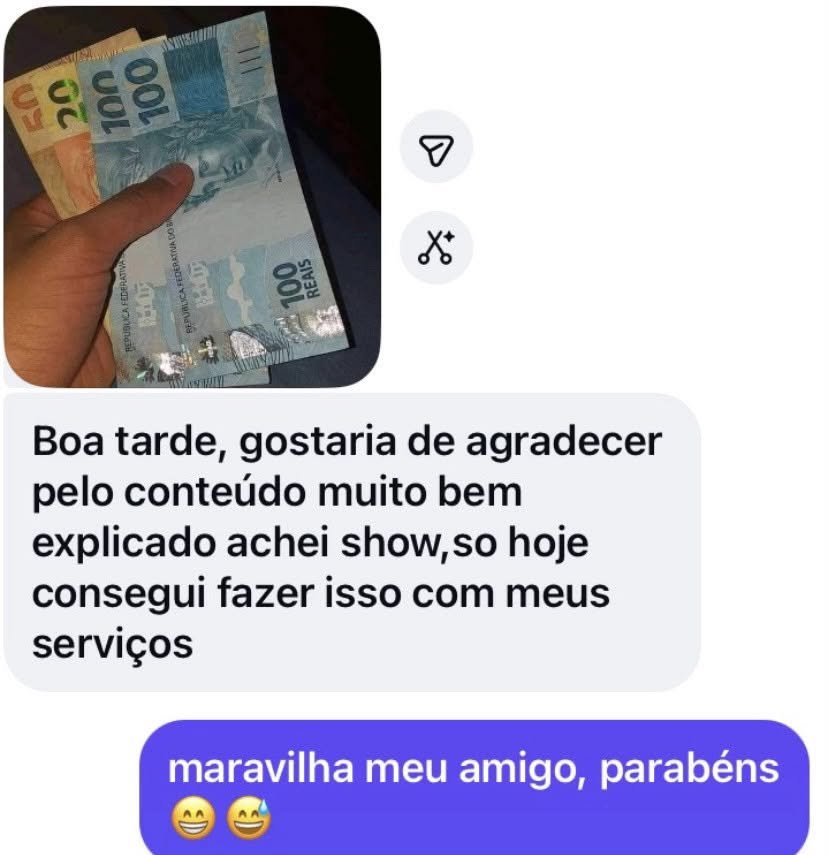 Depoimento real de aluno 18